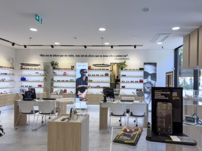 Interior da loja em Estarreja